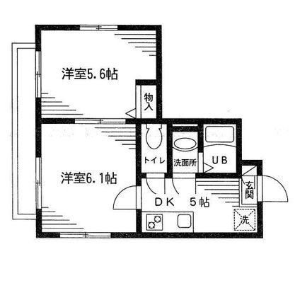 東京都豊島区南大塚１丁目 賃貸マンション 2DK