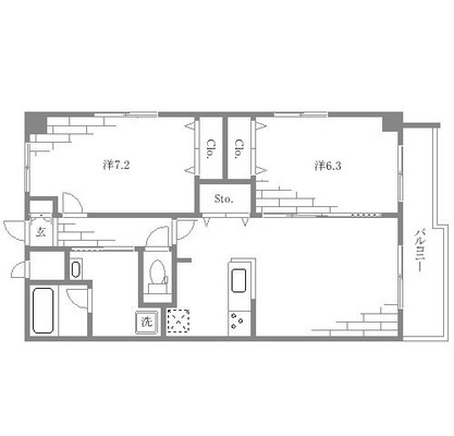 巣鴨 マンション 2LDK