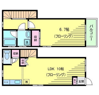 東京都文京区千石４丁目 賃貸テラスハウス 1LDK