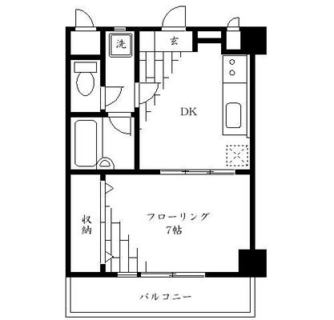 東京都豊島区巣鴨１丁目 賃貸マンション 1DK