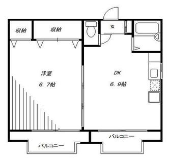 東京都豊島区南大塚１丁目 賃貸マンション 1DK