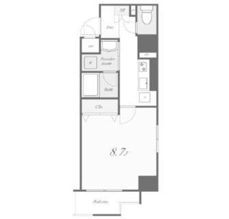 東京都豊島区南大塚１丁目 賃貸マンション 1K