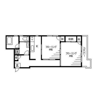 東京都豊島区巣鴨３丁目 賃貸マンション 2K