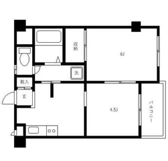 東京都豊島区巣鴨１丁目 賃貸マンション 2K