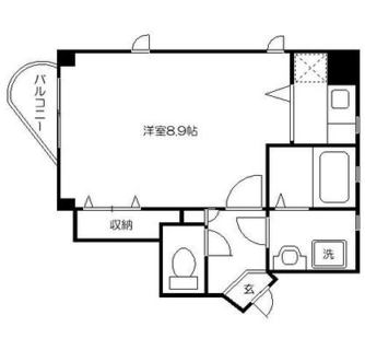 東京都豊島区巣鴨３丁目 賃貸マンション 1K