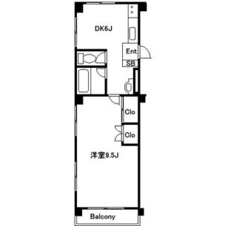 東京都豊島区北大塚１丁目 賃貸マンション 1DK