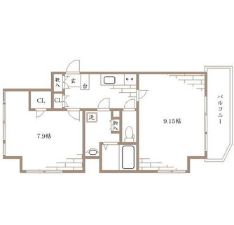 東京都豊島区北大塚１丁目 賃貸マンション 2K