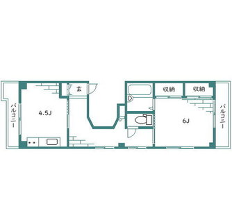 東京都豊島区北大塚１丁目 賃貸マンション 1DK