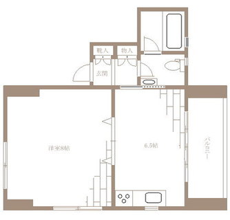 東京都豊島区巣鴨２丁目 賃貸マンション 1DK