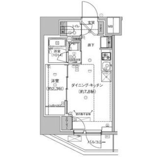 東京都豊島区巣鴨１丁目 賃貸マンション 1DK