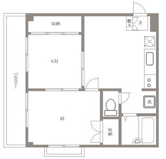 東京都豊島区巣鴨３丁目 賃貸マンション 2DK