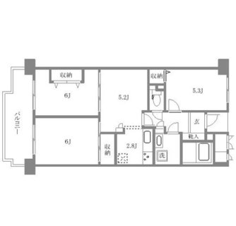 東京都豊島区巣鴨１丁目 賃貸マンション 3DK